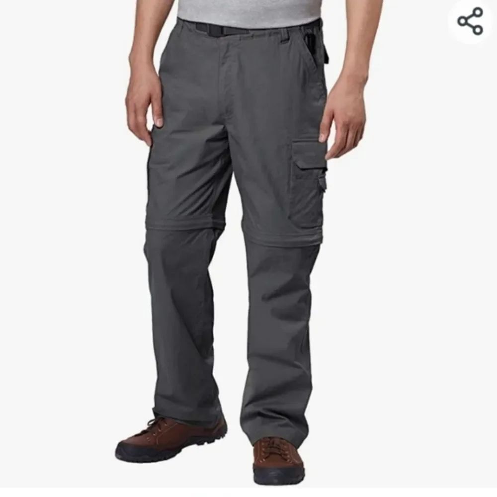 BC Clothing Mens Convertible Stretch Cargo Pants - M×30